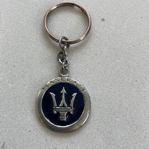 Maserati Blue authentic key ring